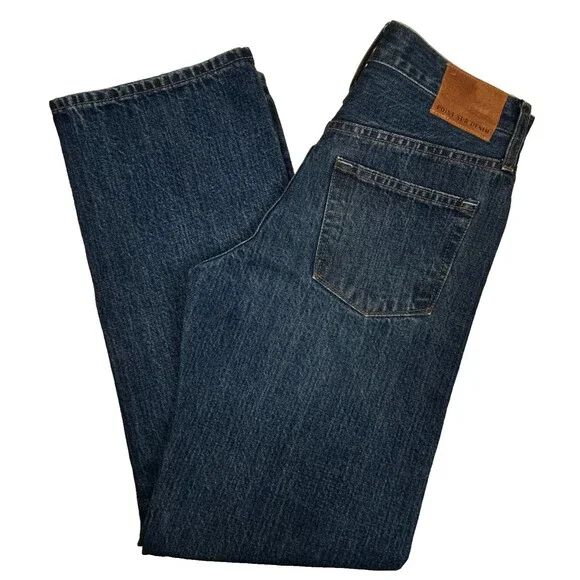 Point Sur Boyfriend Jeans Womens 25 Button Fly Selvedge Denim Straight J Crew - Picture 12 of 12